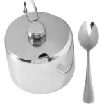 Sucrier en acier inoxydable moderne et durable
