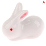 Support de baguettes chinoises en c�ramique, 1 pi�ce, mignon, dessin anim� lapin, rangement des soins, ...