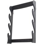 Support bois katana 3 places presentoir epee sabre d�coration