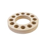 Support bois mdf rond 12 tubes a essai 18. 6x2. 5cm Support bois mdf rond 12 tubes a essai 18. 6x2. 5cm