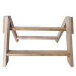 Support en bois pour perchoir a poulet pour poules de compagnie, grand poulailler pour perroquets, perchoir, ...