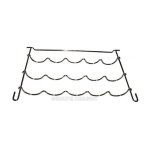 Support bouteilles horizontal pour r�frig�rateur sidex