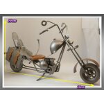 Support bouteille m�tallique - moto chopper
