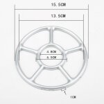 Support de camping durable pour cafeti�re, anneau de cuisson, r�ducteur de fourneau portable a gaz, etag�re ...