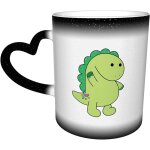 Supports a couleurs changeantes tasse a eau dinosaure moriah elizabeth tasse a caf� en c�ramique lunettes ...