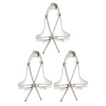 Support de fruits alimentaires durables pour oiseaux, 3 pi�ces, aliments pour l�gumes, dispositifs d'alimentat ...