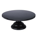 Support a g�teau rond en fer de 12 pouces, assiette a g�teau, pi�destal, porte - dessert, f�te d'anniversaire ...