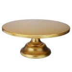 Support a gteau rond en fer de 12 pouces, assiette a gteau, pidestal, porte - dessert, fte d'anniversaire ...