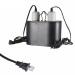 Support de lampe en forme de d�me pour reptile, accessoire pour reptile, lumi�re tropicale uvb, capuchon ...