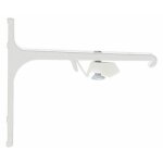 Support mural pour tringle klick system similaire