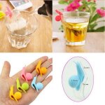 Support de pinces a thé en forme d'escargot, tasse en silicone, outils a thé suspendus, sac a thé, théière, ... Support de pinces a thé en forme d'escargot, tasse en silicone, outils a thé suspendus, sac a thé, théière, ...