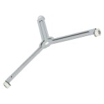 Support plateau metal a 3 roulettes four micro - ondes (frolpa060wrk0 sharp)