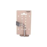 Support de rampe nickel mat - generique - 3 visses