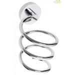 Support sche - cheveux spiral omega en chrome 10x18, 5x12, 5cm - -