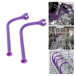 Support en silicone flexible pour lave - vaisselle, verres a pied, economiseur de vin, partenaires a ...