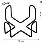 Support de sous - verres en fer forg, etagre de rangement, organisateur de table de cuisine pour support ...