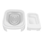 Support de toilette pour animaux de compagnie, entranement pour chiot, litire, pot, chaton, bote pour ...