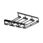 Support a verres a vin, support sous - meuble pour verres a vin, bar pour restaurant de cuisine, fer ...