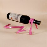 Support a vin en ruban de suspension magique, porte - bouteille en fer t1, support a vin, bar, mariage, ...