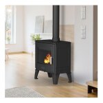 Supra - po�le � bois 8. 7kw noir fr9016210b