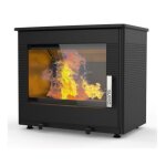 Supra - pole  bois tanche 7. 3kw noir fr9016120b