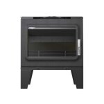 Supra - pole  bois fonte 6. 1kw anthracite fr9016760b