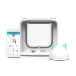 Sureflap chatiere connect a puce electronique + hub - idscfwtb1 - blanc Sureflap chatiere connect a puce electronique + hub - idscfwtb1 - blanc