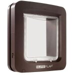 Sureflap grande chatiere a puce electronique marron