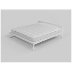 Surmatelas el�gant matelass� : 80 x 195 cm