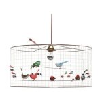 Suspension demi grande voli�re Ø66 cm - ts