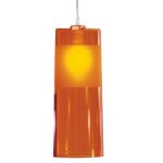 Suspension easy plastique orange - kartell