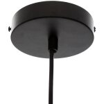 Suspension filaire en m�tal galt - diam. 34 cm - noir