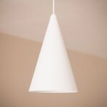 Suspension led 8w aluminium elise s blanc