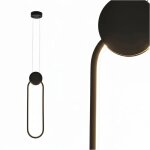 Suspension led noire always 12 w 700 lm 4000 k ip20 � horoz