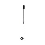 Suspension led puric pane i 9, 5w 3stepdim noir 230v m�t / synth�tique
