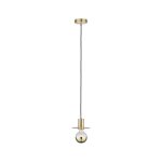 Suspension led stian e27 max60w d155mm m�tal laiton bross� 230v sans ampoule