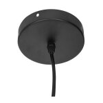 Suspension luminaire c�ne en rotin jada - diam. 35 cm