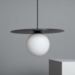 Suspension m�tal luminia noir