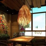 Suspension en osier  tina  e27