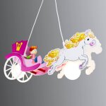 Suspension princesse avec cheval et cal�che