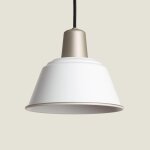 Suspension salle de bain m�tal birzay blanc