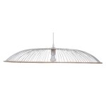 Suspension soliflore ip20 e27 40w lussiol blanc ?60 x h. 13 cm