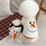 Sweat a capuche bonhomme de neige pour animaux de compagnie automne et hiver chaud chien vêtements teddy ... Sweat a capuche bonhomme de neige pour animaux de compagnie automne et hiver chaud chien vêtements teddy ...
