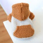 Sweat a capuche pour chat et chien avec structure, pull pour animaux de compagnie pour petits chiens, ...