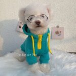 Sweat a capuche chaud pour animaux de compagnie, vtements pour chiens, optique, tenues pour animaux ...