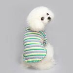 Sweats a capuche rayés pour chiens, vêtements pour petits chiens, chemise confortable, pull pour chiot, ... Sweats a capuche rayés pour chiens, vêtements pour petits chiens, chemise confortable, pull pour chiot, ...