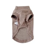 Sweat a col roul sans manches pour chien, chemise vierge pour animaux de compagnie, gilet pour petit ...