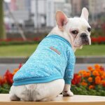 Sweat - shirt a capuche pour chien, vtement d'hiver chaud pour petit et moyen gabarit, bouledogue franais, ...