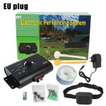 Système de clôture electrique etanche pour chien, collier d'entraînement avec choc sonore, accessoires ... Système de clôture electrique etanche pour chien, collier d'entraînement avec choc sonore, accessoires ...