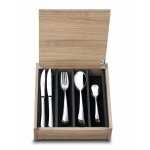 La table d'albert ménagere 48 pces inox elegance - coffret en bois La table d'albert ménagere 48 pces inox elegance - coffret en bois